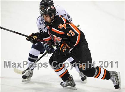 Thumbnail 3 in Watertown/Pomperaug vs. Staples/Weston/Shelton (CIAC Division 3 Final) photogallery.