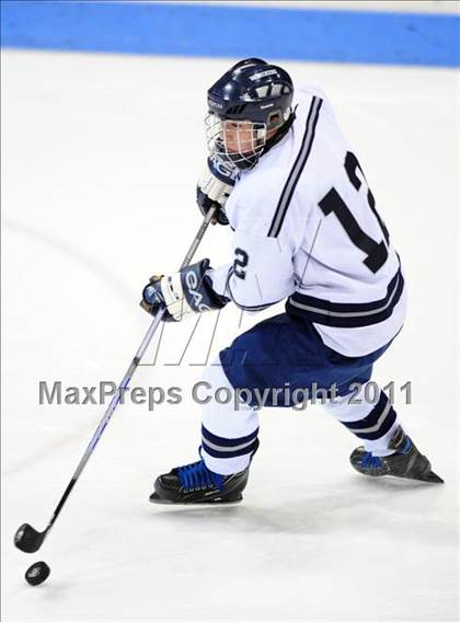 Thumbnail 3 in Watertown/Pomperaug vs. Staples/Weston/Shelton (CIAC Division 3 Final) photogallery.