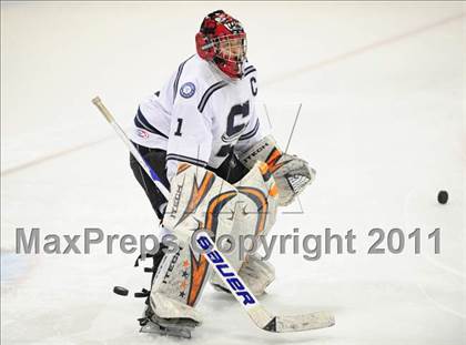 Thumbnail 1 in Watertown/Pomperaug vs. Staples/Weston/Shelton (CIAC Division 3 Final) photogallery.