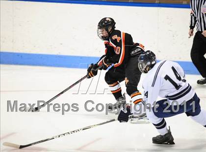Thumbnail 3 in Watertown/Pomperaug vs. Staples/Weston/Shelton (CIAC Division 3 Final) photogallery.