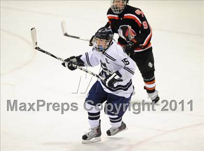 Thumbnail 1 in Watertown/Pomperaug vs. Staples/Weston/Shelton (CIAC Division 3 Final) photogallery.