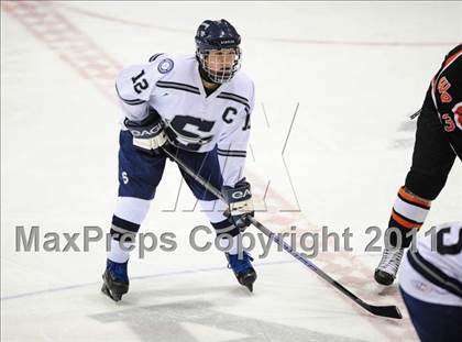 Thumbnail 2 in Watertown/Pomperaug vs. Staples/Weston/Shelton (CIAC Division 3 Final) photogallery.