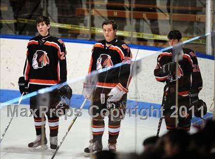 Thumbnail 1 in Watertown/Pomperaug vs. Staples/Weston/Shelton (CIAC Division 3 Final) photogallery.
