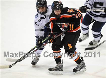 Thumbnail 2 in Watertown/Pomperaug vs. Staples/Weston/Shelton (CIAC Division 3 Final) photogallery.