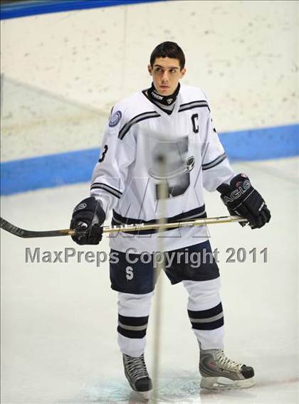 Thumbnail 3 in Watertown/Pomperaug vs. Staples/Weston/Shelton (CIAC Division 3 Final) photogallery.