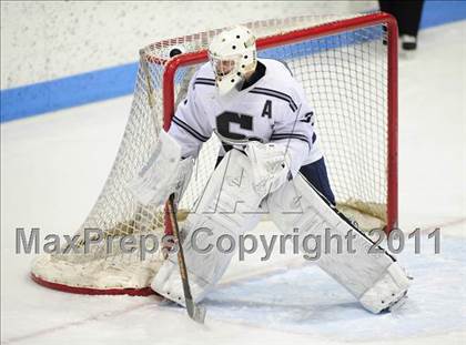Thumbnail 3 in Watertown/Pomperaug vs. Staples/Weston/Shelton (CIAC Division 3 Final) photogallery.