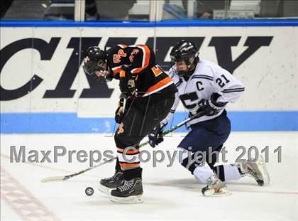 Thumbnail 1 in Watertown/Pomperaug vs. Staples/Weston/Shelton (CIAC Division 3 Final) photogallery.