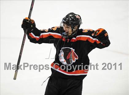 Thumbnail 1 in Watertown/Pomperaug vs. Staples/Weston/Shelton (CIAC Division 3 Final) photogallery.