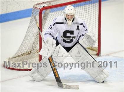 Thumbnail 2 in Watertown/Pomperaug vs. Staples/Weston/Shelton (CIAC Division 3 Final) photogallery.