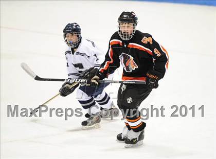 Thumbnail 3 in Watertown/Pomperaug vs. Staples/Weston/Shelton (CIAC Division 3 Final) photogallery.