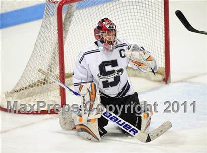 Thumbnail 2 in Watertown/Pomperaug vs. Staples/Weston/Shelton (CIAC Division 3 Final) photogallery.