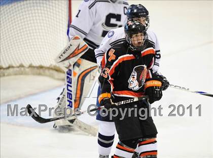 Thumbnail 3 in Watertown/Pomperaug vs. Staples/Weston/Shelton (CIAC Division 3 Final) photogallery.