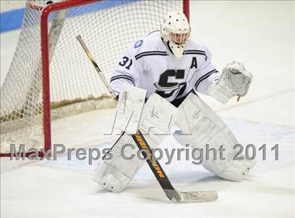 Thumbnail 3 in Watertown/Pomperaug vs. Staples/Weston/Shelton (CIAC Division 3 Final) photogallery.
