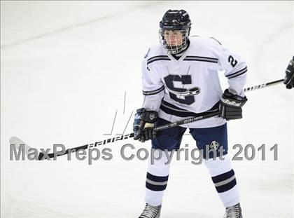 Thumbnail 2 in Watertown/Pomperaug vs. Staples/Weston/Shelton (CIAC Division 3 Final) photogallery.
