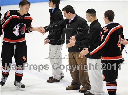 Thumbnail 3 in Watertown/Pomperaug vs. Staples/Weston/Shelton (CIAC Division 3 Final) photogallery.