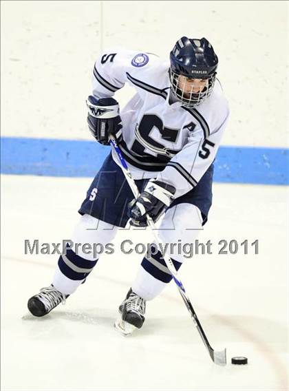 Thumbnail 1 in Watertown/Pomperaug vs. Staples/Weston/Shelton (CIAC Division 3 Final) photogallery.