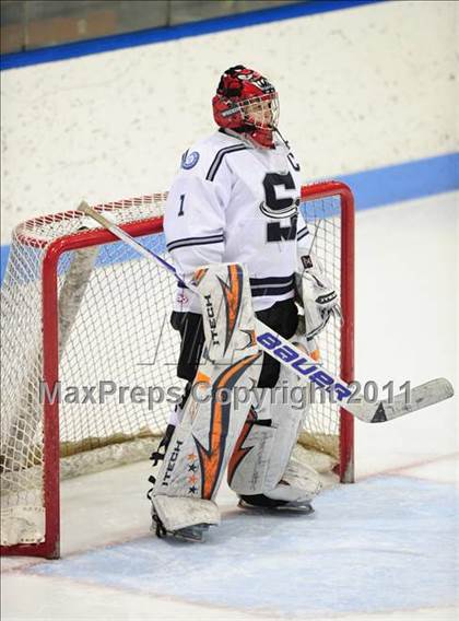 Thumbnail 1 in Watertown/Pomperaug vs. Staples/Weston/Shelton (CIAC Division 3 Final) photogallery.