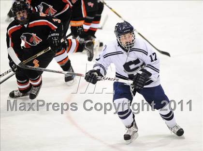 Thumbnail 1 in Watertown/Pomperaug vs. Staples/Weston/Shelton (CIAC Division 3 Final) photogallery.