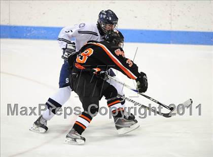 Thumbnail 3 in Watertown/Pomperaug vs. Staples/Weston/Shelton (CIAC Division 3 Final) photogallery.