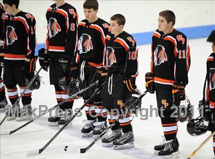 Thumbnail 1 in Watertown/Pomperaug vs. Staples/Weston/Shelton (CIAC Division 3 Final) photogallery.