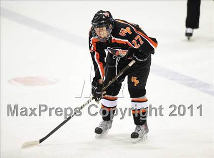 Thumbnail 1 in Watertown/Pomperaug vs. Staples/Weston/Shelton (CIAC Division 3 Final) photogallery.