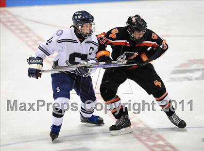 Thumbnail 3 in Watertown/Pomperaug vs. Staples/Weston/Shelton (CIAC Division 3 Final) photogallery.