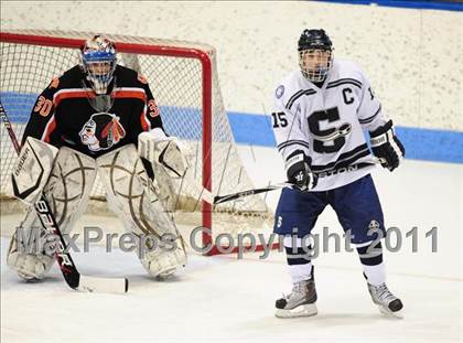 Thumbnail 1 in Watertown/Pomperaug vs. Staples/Weston/Shelton (CIAC Division 3 Final) photogallery.