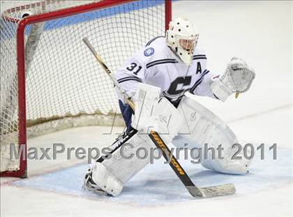 Thumbnail 3 in Watertown/Pomperaug vs. Staples/Weston/Shelton (CIAC Division 3 Final) photogallery.