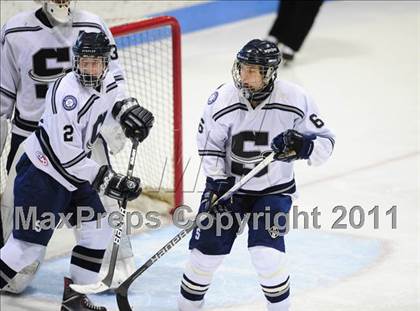 Thumbnail 3 in Watertown/Pomperaug vs. Staples/Weston/Shelton (CIAC Division 3 Final) photogallery.