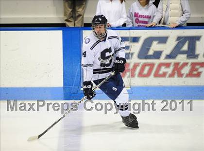 Thumbnail 2 in Watertown/Pomperaug vs. Staples/Weston/Shelton (CIAC Division 3 Final) photogallery.
