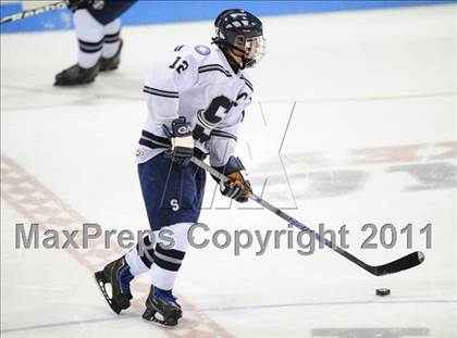 Thumbnail 3 in Watertown/Pomperaug vs. Staples/Weston/Shelton (CIAC Division 3 Final) photogallery.