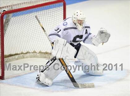 Thumbnail 2 in Watertown/Pomperaug vs. Staples/Weston/Shelton (CIAC Division 3 Final) photogallery.