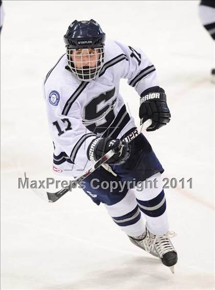 Thumbnail 2 in Watertown/Pomperaug vs. Staples/Weston/Shelton (CIAC Division 3 Final) photogallery.