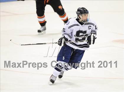Thumbnail 1 in Watertown/Pomperaug vs. Staples/Weston/Shelton (CIAC Division 3 Final) photogallery.