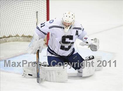 Thumbnail 2 in Watertown/Pomperaug vs. Staples/Weston/Shelton (CIAC Division 3 Final) photogallery.