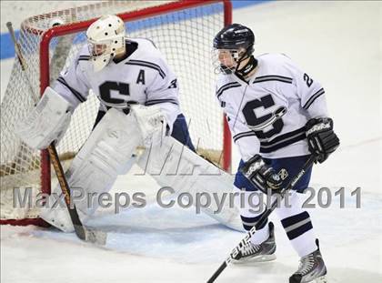 Thumbnail 2 in Watertown/Pomperaug vs. Staples/Weston/Shelton (CIAC Division 3 Final) photogallery.