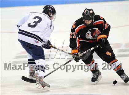 Thumbnail 2 in Watertown/Pomperaug vs. Staples/Weston/Shelton (CIAC Division 3 Final) photogallery.