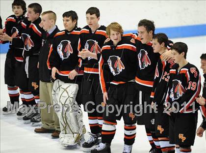 Thumbnail 2 in Watertown/Pomperaug vs. Staples/Weston/Shelton (CIAC Division 3 Final) photogallery.