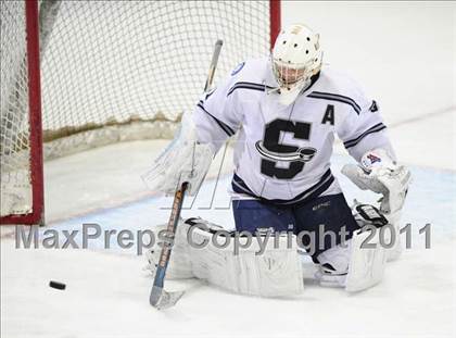 Thumbnail 3 in Watertown/Pomperaug vs. Staples/Weston/Shelton (CIAC Division 3 Final) photogallery.