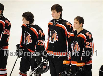 Thumbnail 3 in Watertown/Pomperaug vs. Staples/Weston/Shelton (CIAC Division 3 Final) photogallery.