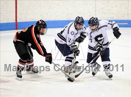 Thumbnail 3 in Watertown/Pomperaug vs. Staples/Weston/Shelton (CIAC Division 3 Final) photogallery.