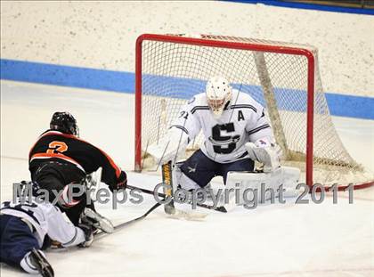 Thumbnail 1 in Watertown/Pomperaug vs. Staples/Weston/Shelton (CIAC Division 3 Final) photogallery.