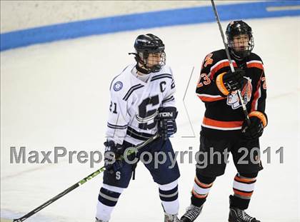 Thumbnail 1 in Watertown/Pomperaug vs. Staples/Weston/Shelton (CIAC Division 3 Final) photogallery.
