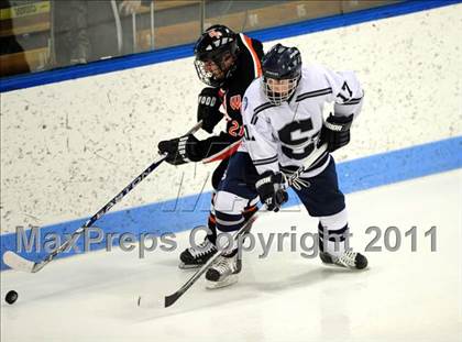 Thumbnail 2 in Watertown/Pomperaug vs. Staples/Weston/Shelton (CIAC Division 3 Final) photogallery.