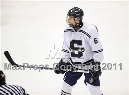 Thumbnail 2 in Watertown/Pomperaug vs. Staples/Weston/Shelton (CIAC Division 3 Final) photogallery.