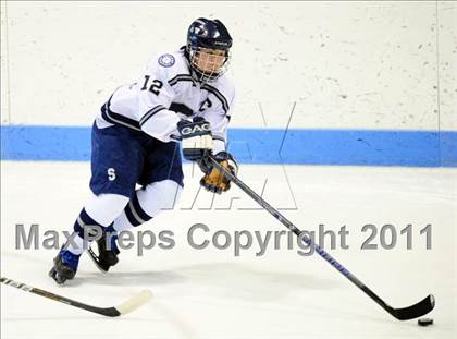 Thumbnail 1 in Watertown/Pomperaug vs. Staples/Weston/Shelton (CIAC Division 3 Final) photogallery.