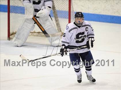 Thumbnail 3 in Watertown/Pomperaug vs. Staples/Weston/Shelton (CIAC Division 3 Final) photogallery.