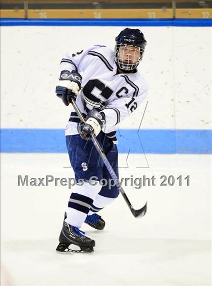 Thumbnail 3 in Watertown/Pomperaug vs. Staples/Weston/Shelton (CIAC Division 3 Final) photogallery.