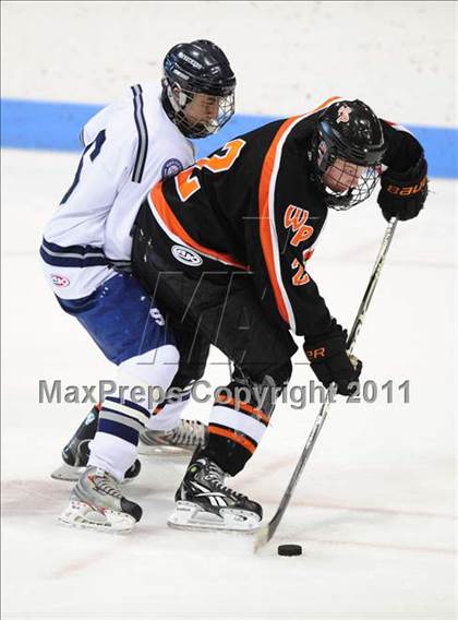 Thumbnail 2 in Watertown/Pomperaug vs. Staples/Weston/Shelton (CIAC Division 3 Final) photogallery.