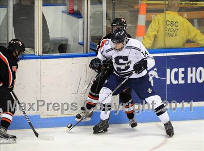 Thumbnail 3 in Watertown/Pomperaug vs. Staples/Weston/Shelton (CIAC Division 3 Final) photogallery.